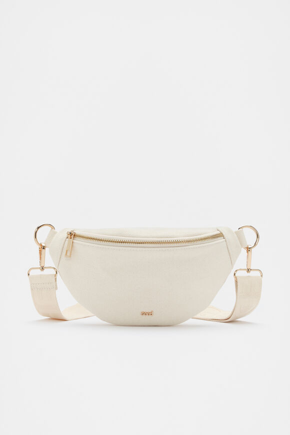 Canvas Cross Body Bag  Canvas  hi-res