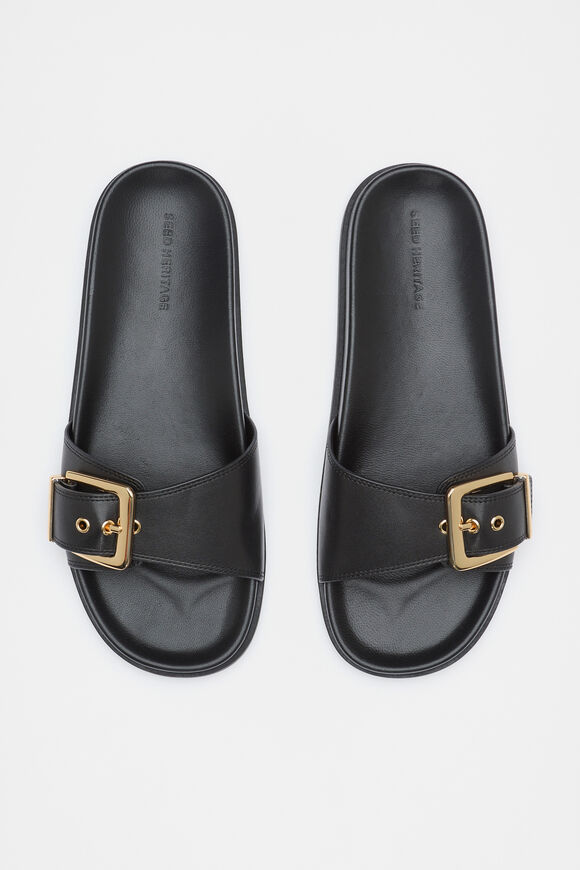 Asher Buckle Slide  Black  hi-res