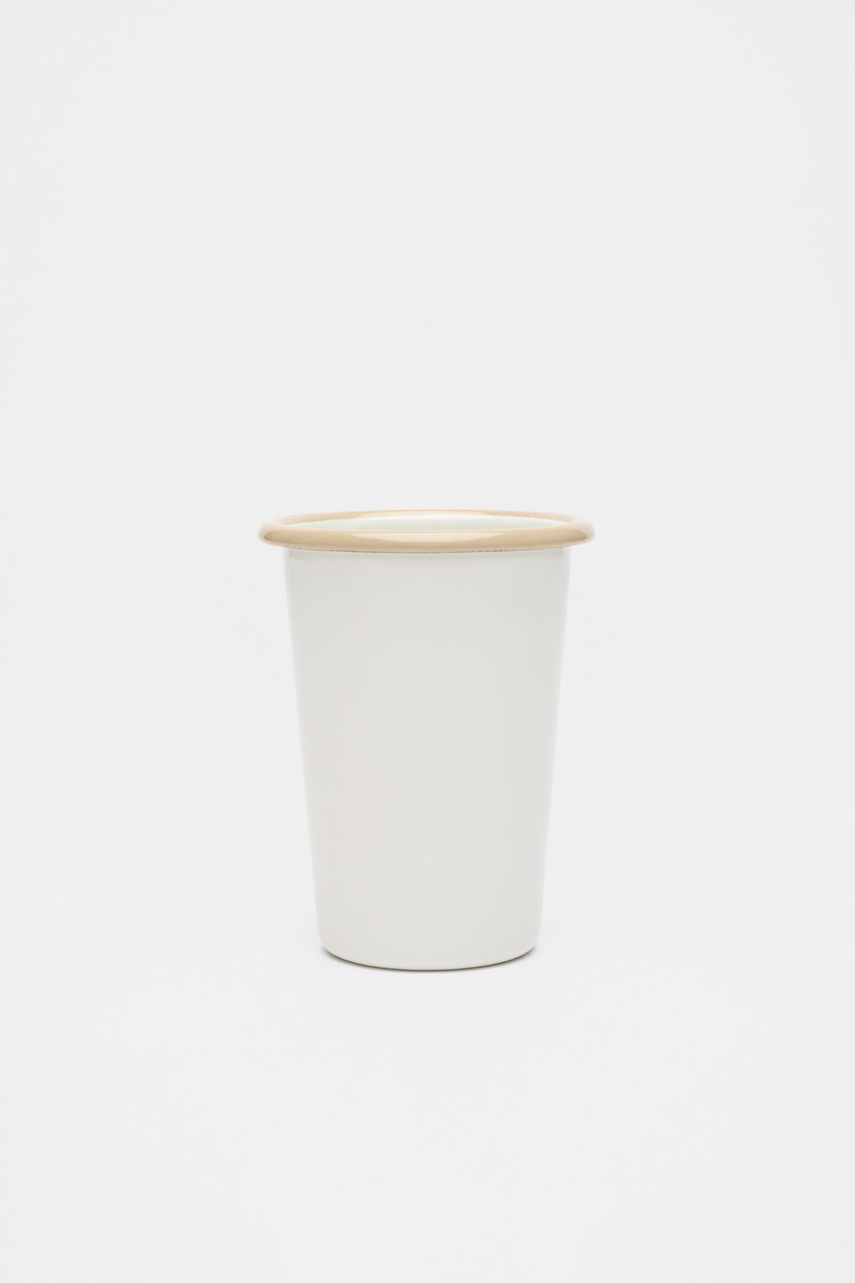 Loretta Enamel Tumbler  Cloud Cream