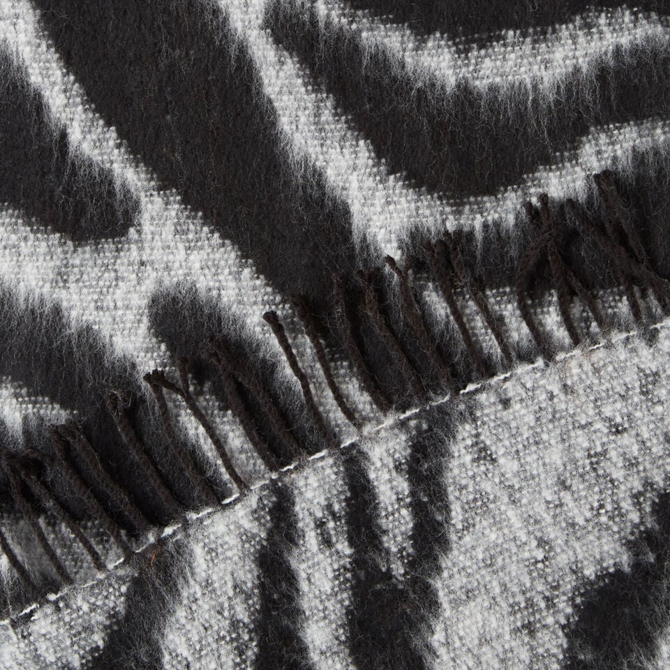 Zebra Print Scarf  