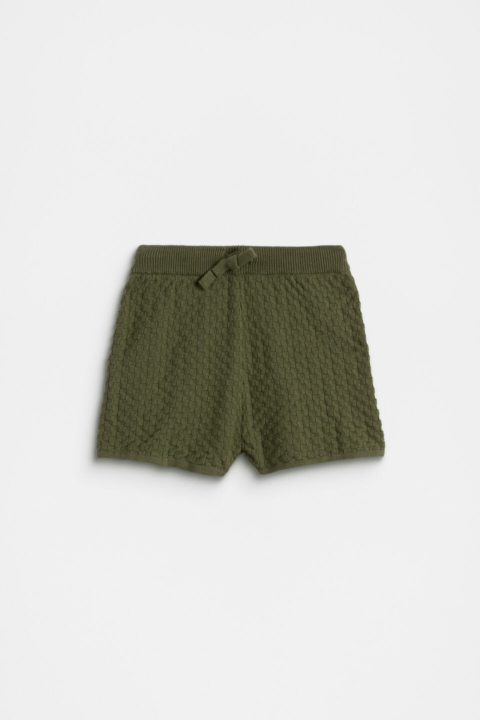 Knit Short  Kiwi Green