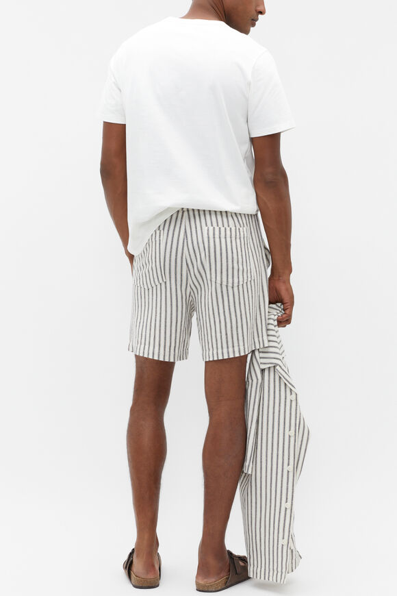 Textured Stripe Utility Short  Chalk Multi  hi-res