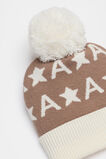 Star Initial Beanie  A  hi-res