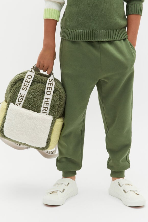 Mini Teddy Backpack  Dark Sage  hi-res