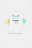 Colourblock Logo Tee  Multi  hi-res