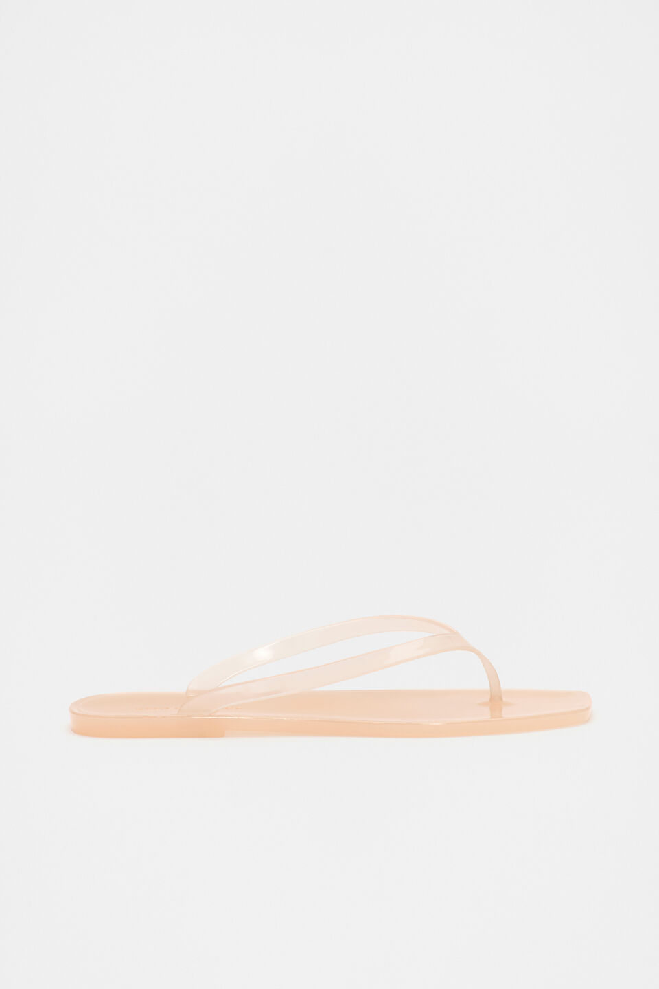 Elle Jelly Flip Flop  Nude