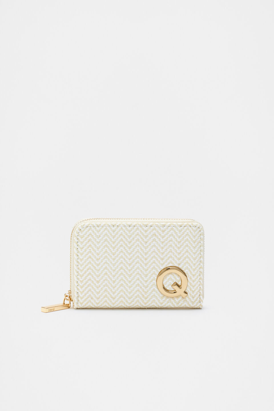 Initials Coin Purse  Q