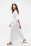 Floral Embroidered Kaftan Maxi  Whisper White  hi-res