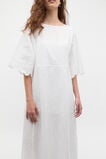 Floral Embroidered Kaftan Maxi  Whisper White  hi-res