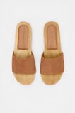 Beth Wooden Clog  Toffee Suede  hi-res