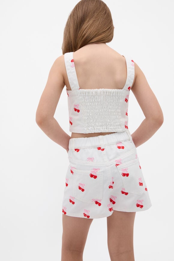 Heart Denim Cami  Canvas  hi-res