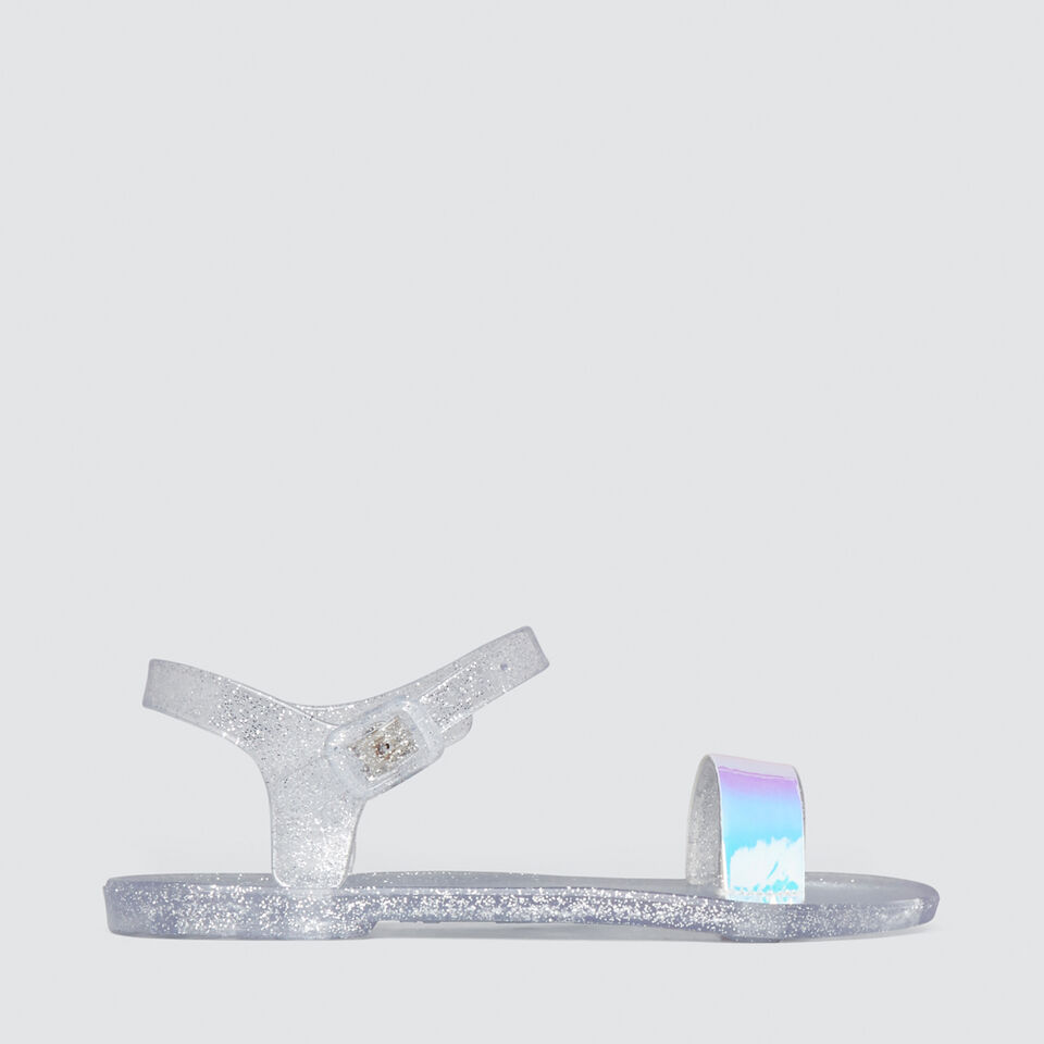 Single Strap Jelly Sandal  