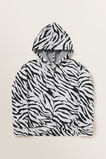 Zebra Twist Hoodie    hi-res