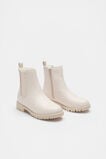Scallop Gusset Boot  Creme  hi-res