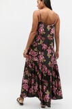 Silk Floral Midi Dress  Floral Multi  hi-res