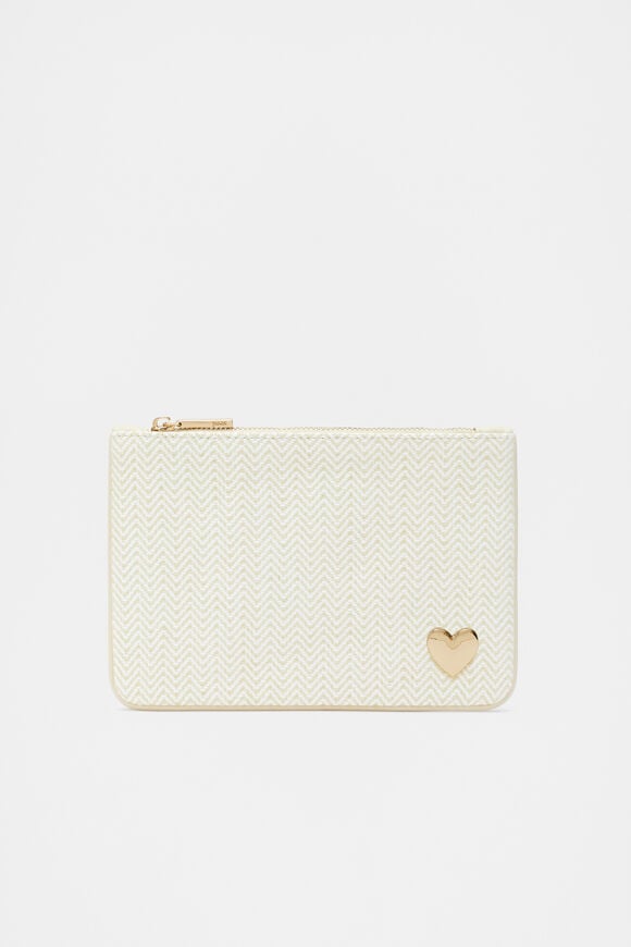 Initials Pouch  Heart  hi-res