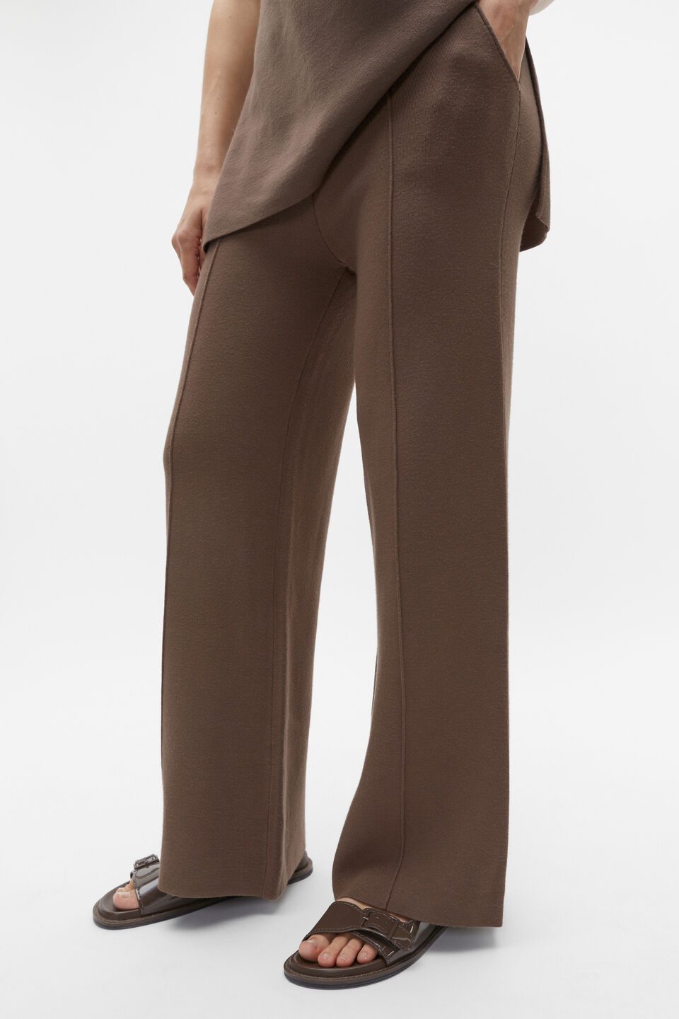 Double Knit Pocket Pant  Affogato