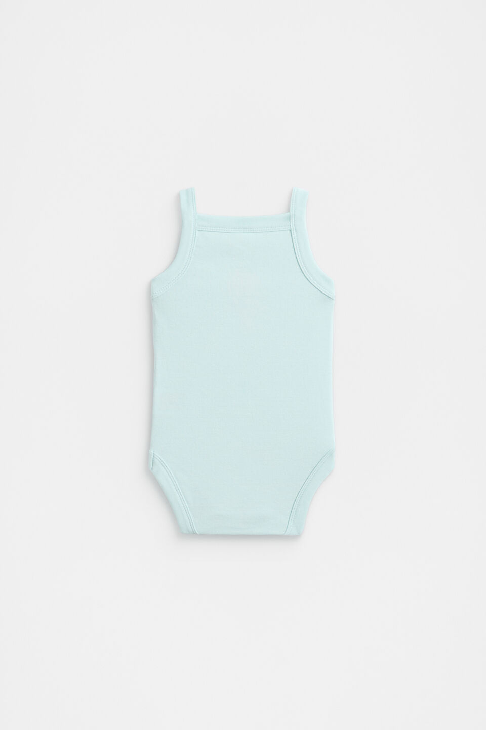 Ice Block Singlet Bodysuit  Glacier Blue