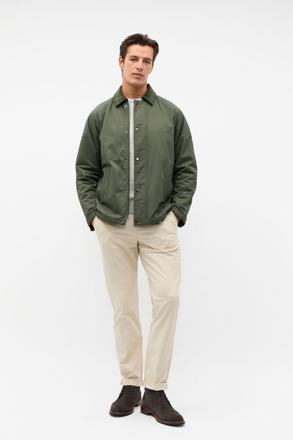 Barn Jacket  Dark Khaki
