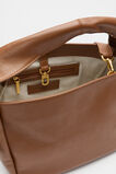 Leather Curved Mini Bag  Deep Tan  hi-res