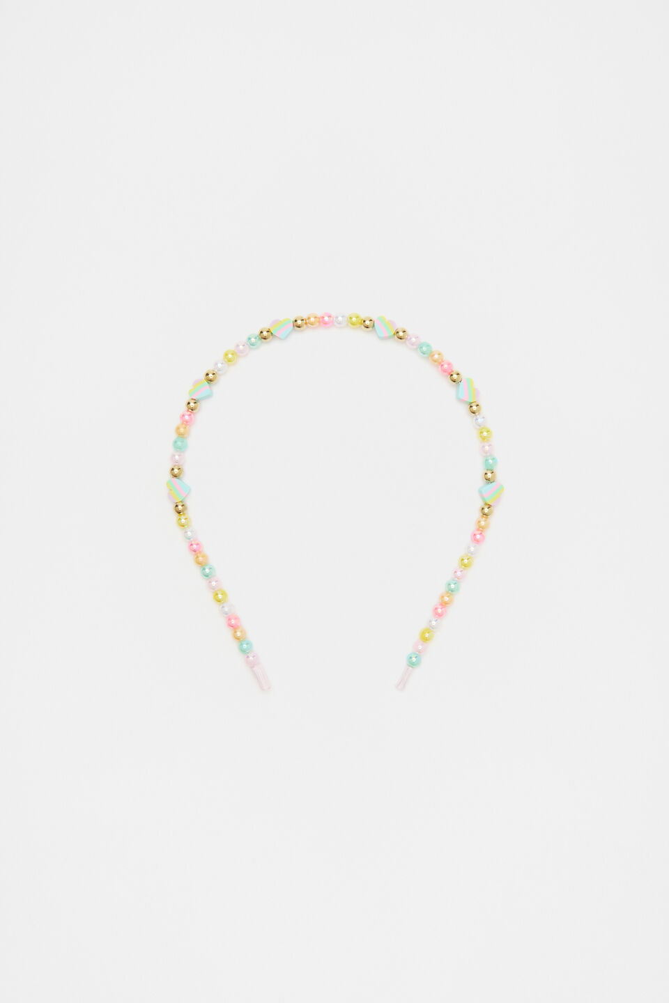 Summer Bead Alice Band  Multi