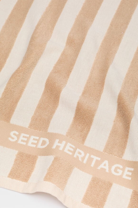 Seed Logo Tea Towel  Ecru  hi-res