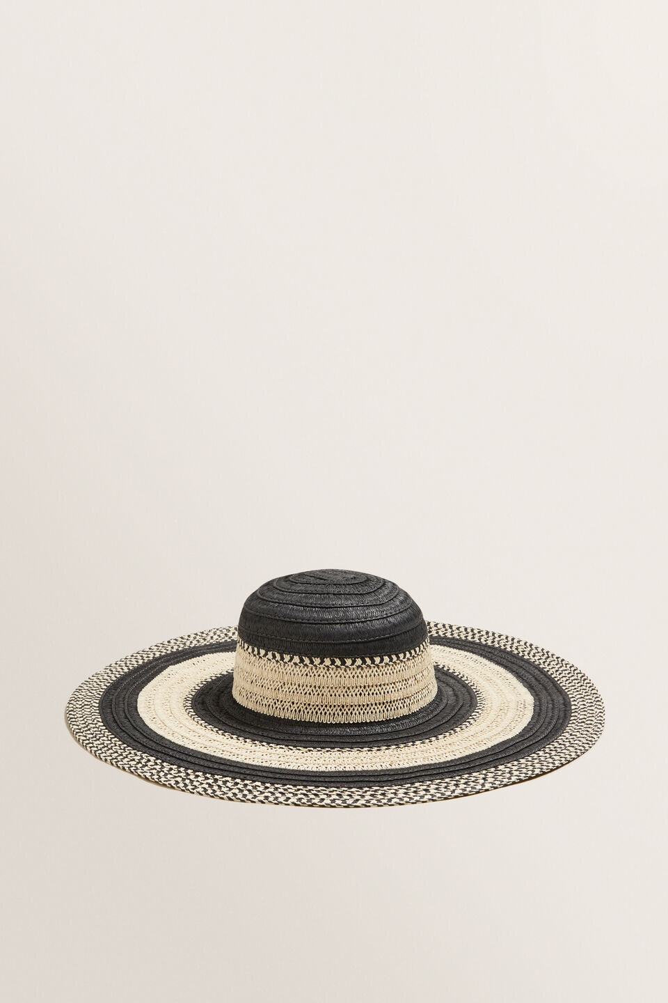 Tonal Stripe Sun Hat  