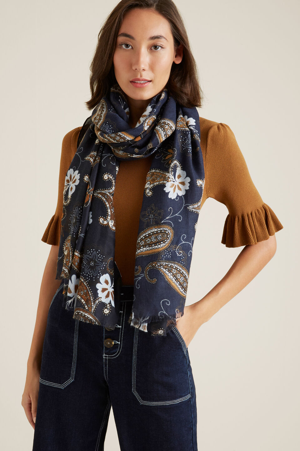 Pretty Paisley Scarf  