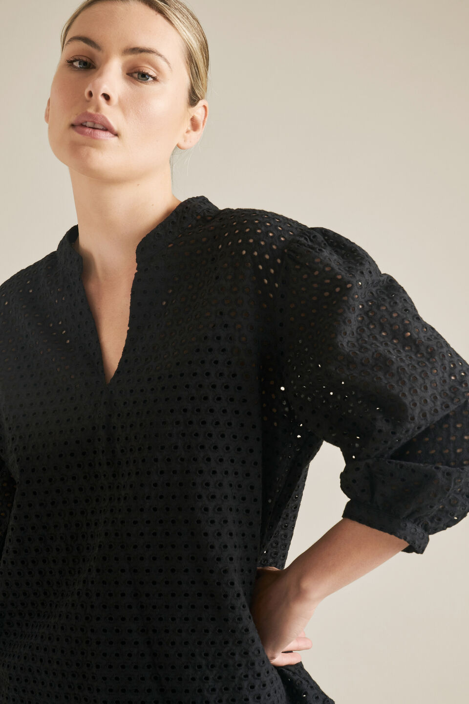 Broderie Blouse  