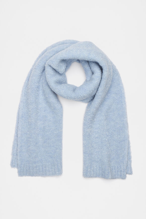 Boucle Scarf  Ice Blue Marle  hi-res