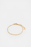 Waterproof Twist Chain Bracelet  Gold  hi-res