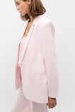 Tailored Linen Back Detail Blazer  Primrose  hi-res