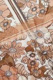 Retro Floral Scarf    hi-res