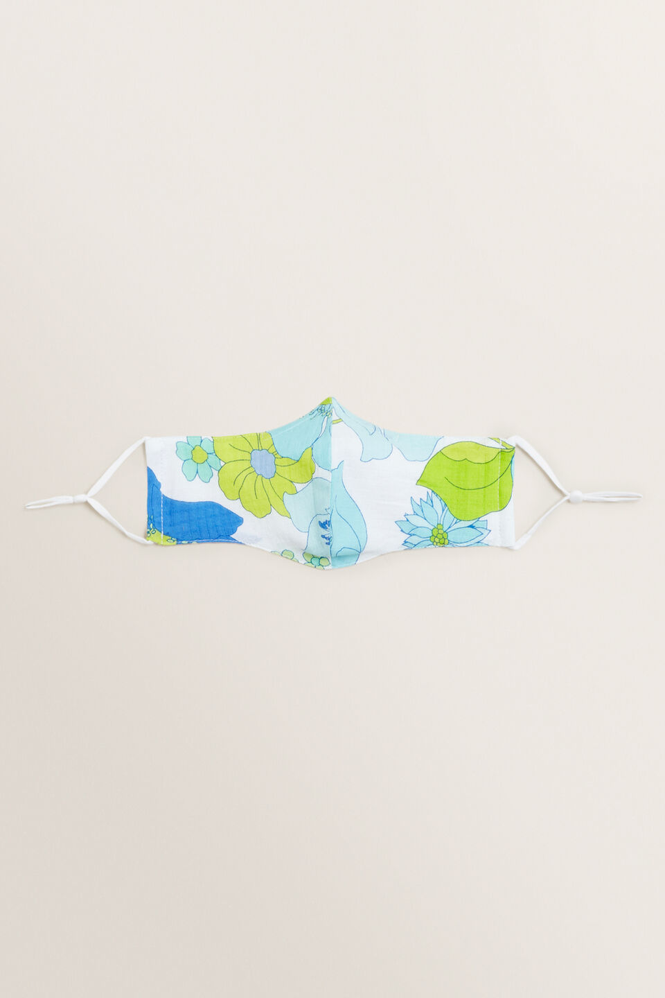 Adjustable Retro Cotton Face Mask  