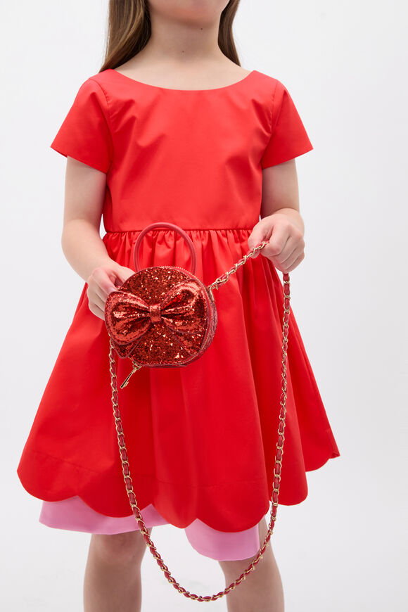 Mini Bow Cross Body  Strawberry Red  hi-res