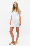 Scallop Mini Dress  Whisper White  hi-res
