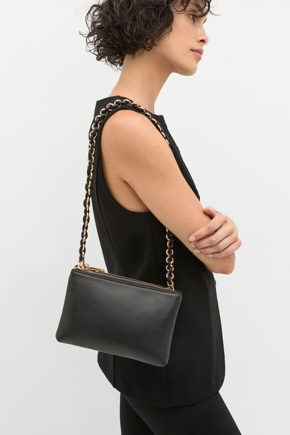 Chain Shoulder Strap  Black  hi-res