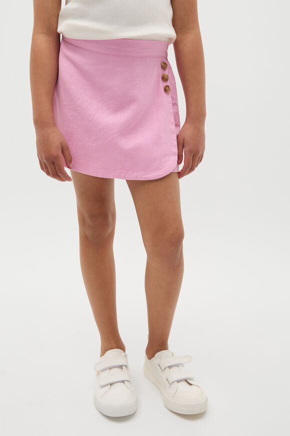 Button Skort  Candy Pink  hi-res