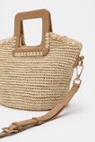 Mini Raffia Crossbody Bag  Caramel  hi-res