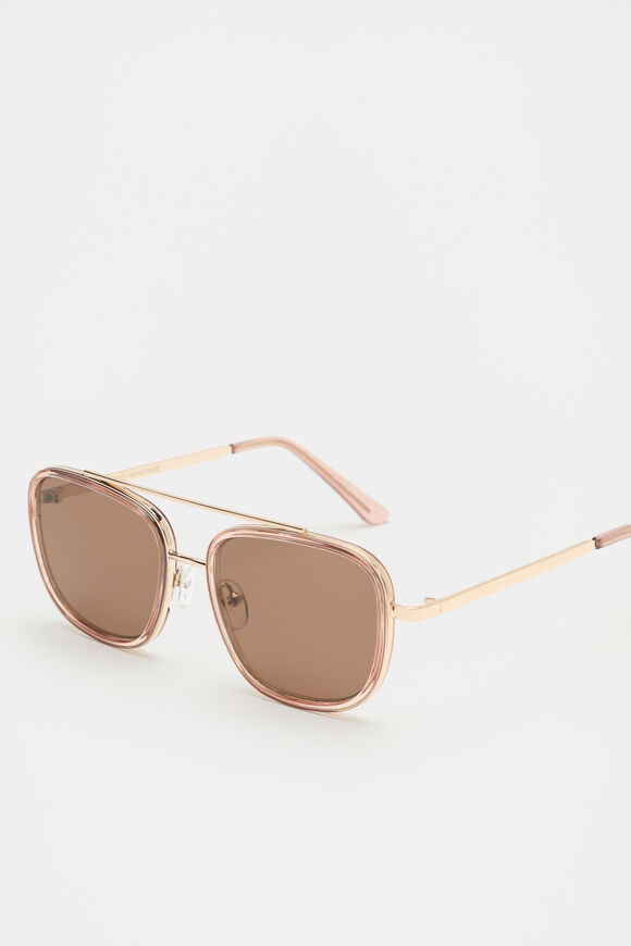 Marcia Aviator Sunglasses  Ecru  hi-res