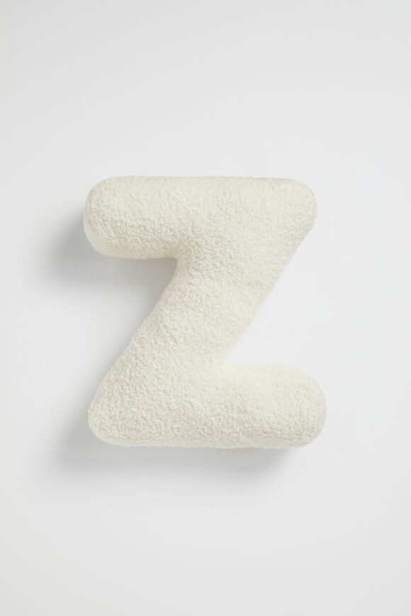Teddy Initial Cushion Creme  Z  hi-res
