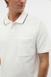 Pocket Polo Shirt  Vintage White  hi-res