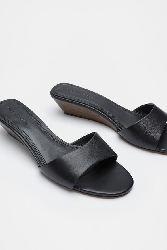 Saige Wedge  Black  hi-res