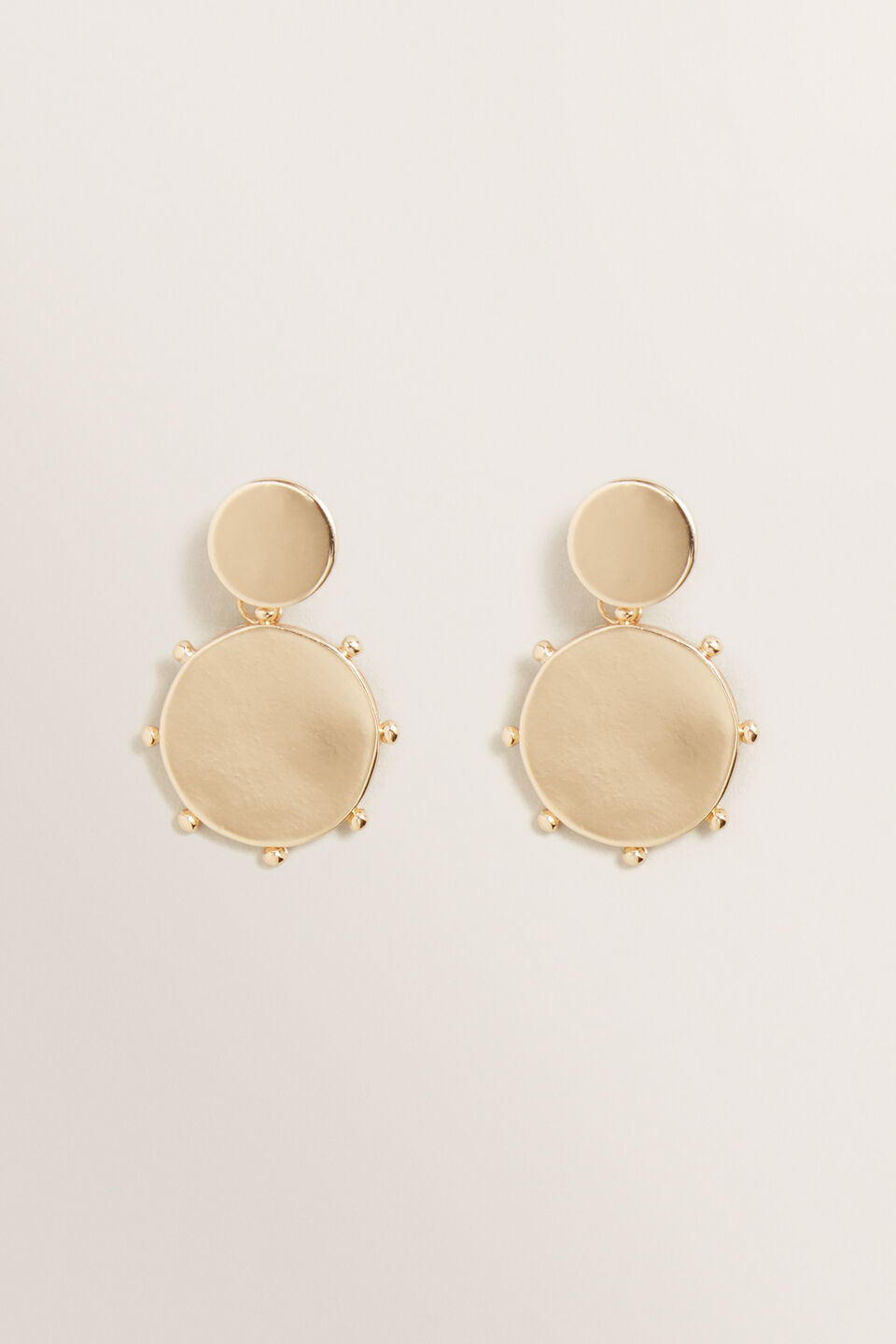 Disc Drop Earrings  9