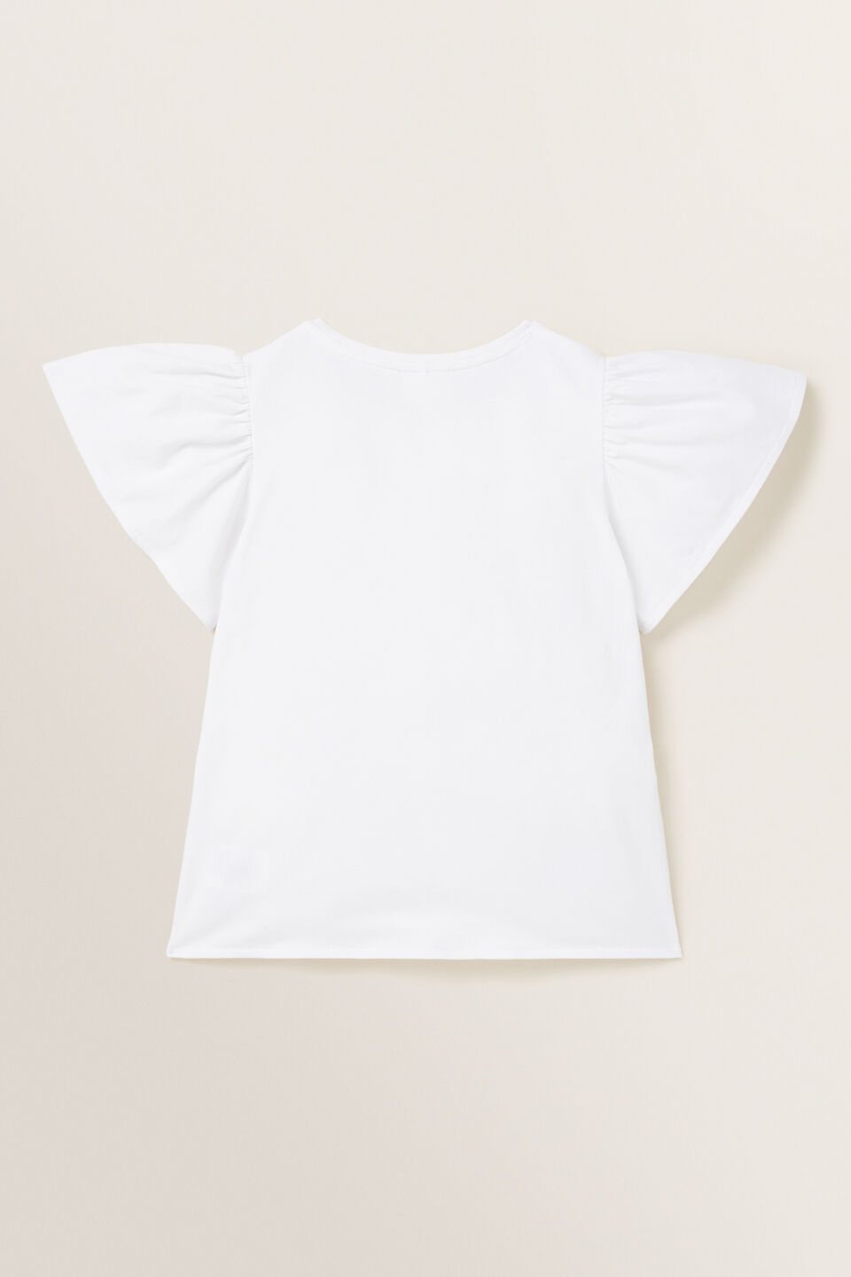 Frill Sleeve Tee  1