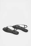 Chiara Flat Sandal  Black  hi-res