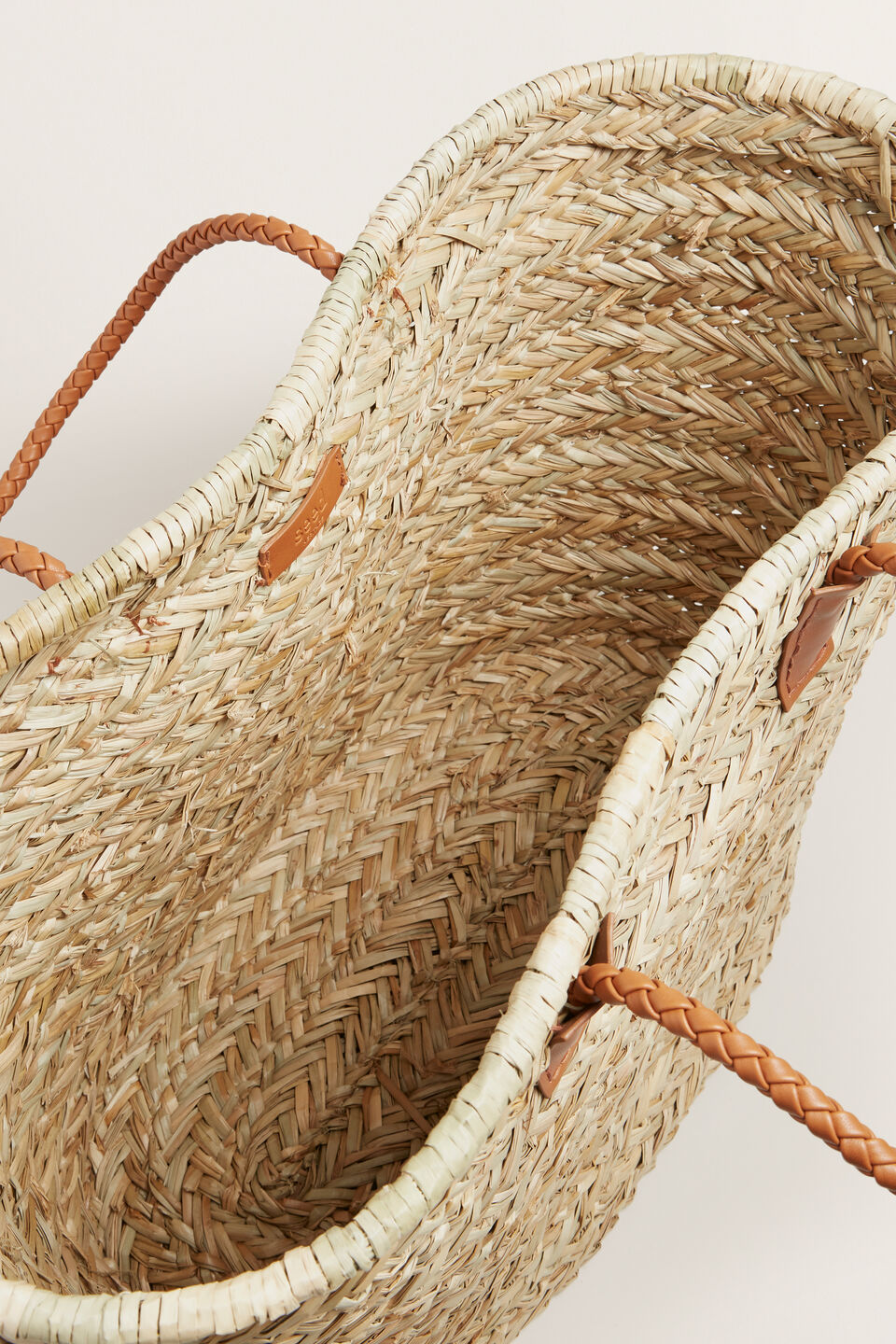 Oversized Weave Tote  2