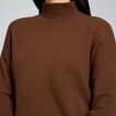 High Neck Comfy Sweater    hi-res