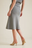 A-Line Crepe Skirt    hi-res