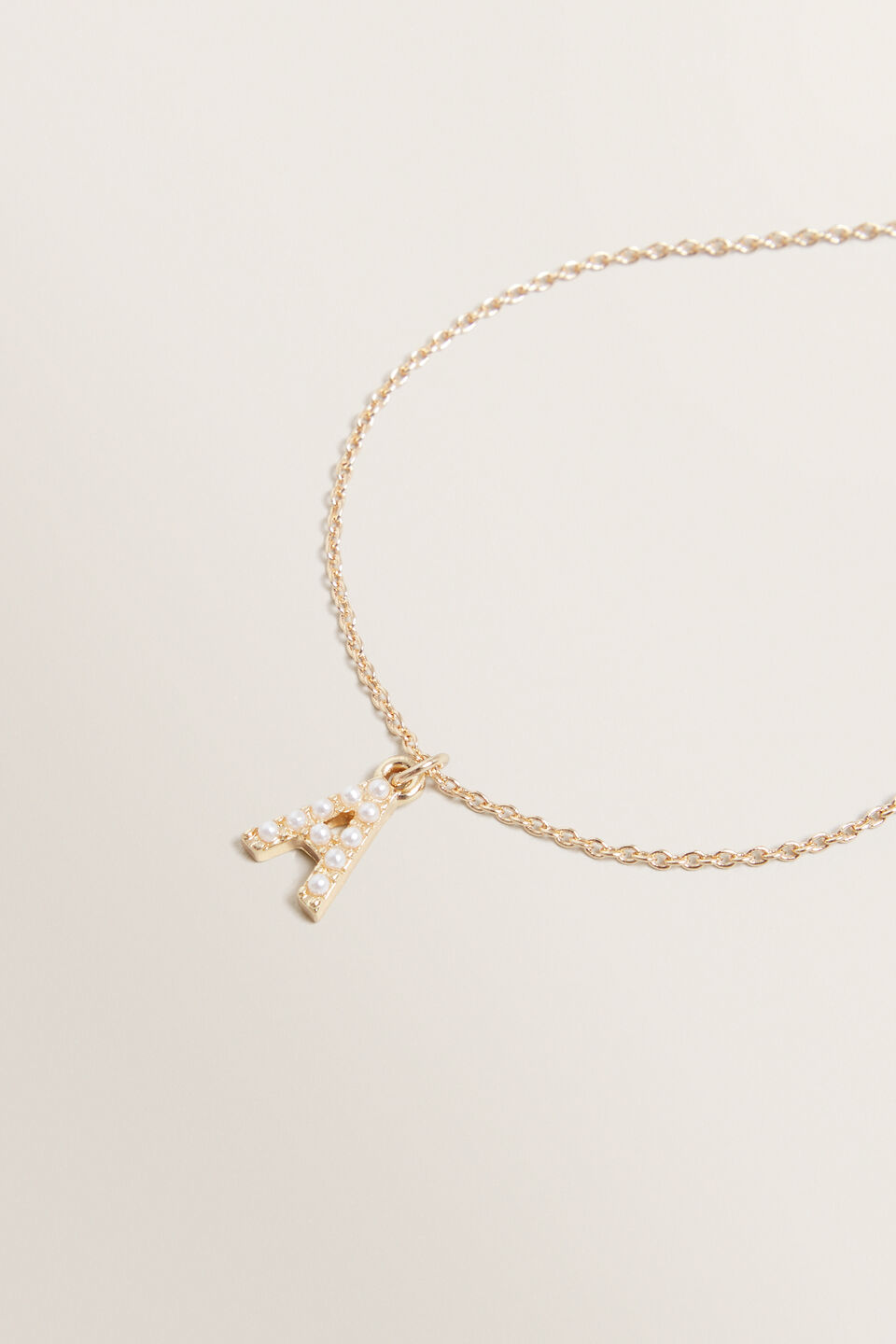 Initial Pearl Bracelet  